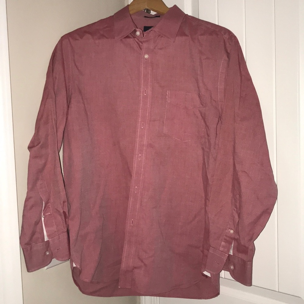 1901 Red Men’s button down L/S shirt Sz L